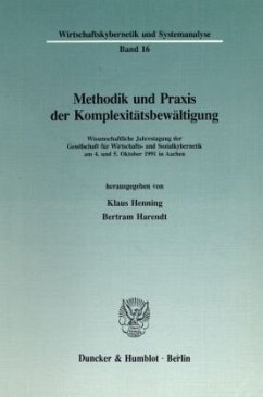 Cover Methodik und Praxis der Komplexitätsbewältigung.