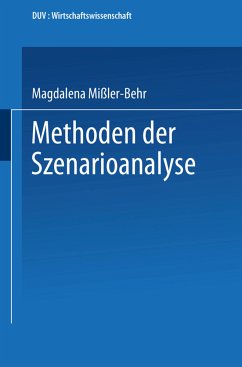 Methoden der Szenarioanalyse - Missler-Behr, Magdalena