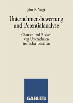 Unternehmensbewertung und Potentialanalyse - Voigt, Jörn F.