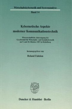 Cover Kybernetische Aspekte moderner Kommunikationstechnik.