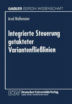 Integrierte Steuerung getakteter Variantenfließlinien - Mollemeier, Arnd