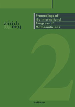 Proceedings of the International Congress of Mathematicians - Chatterji, S D (Hrsg.)