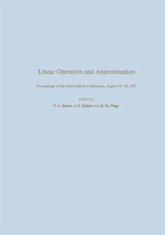 Cover Linear Operators and Approximation / Lineare Operatoren und Approximation