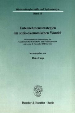 Unternehmensstrategien im sozio-ökonomischen Wandel. - Czap, Hans (Hrsg.)