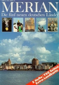 Die fünf neuen deutschen Länder, 5 Hefte / Merian Kassetten