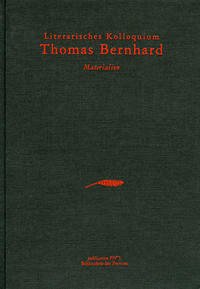 Literarisches Kolloquium Thomas Bernhard [1984]