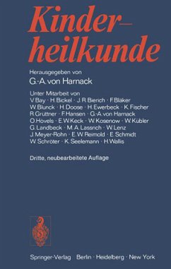 Kinderheilkunde - Harnack, Gustav-A. v.