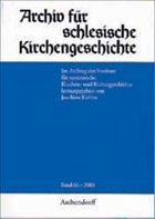 Archiv für Schlesische Kirchengeschichte