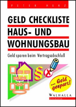 Geld Checkliste Hausbau und Wohnungsbau