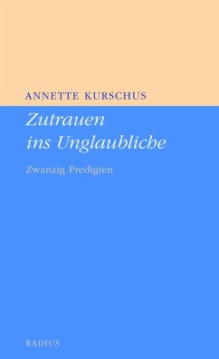 Cover Zutrauen ins Unglaubliche