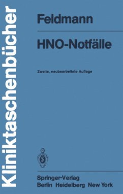 HNO-Notfälle - Feldmann, Harald