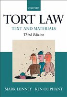 Tort Law - Lunney, Mark / Oliphant, Ken