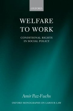 Welfare to Work - Paz-Fuchs, Amir