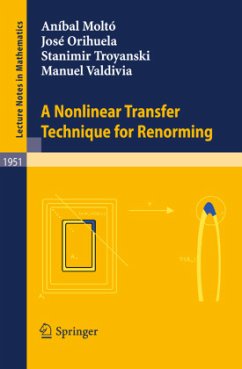 A Nonlinear Transfer Technique for Renorming - Moltó, Aníbal;Orihuela, José;Troyanski, Stanimir