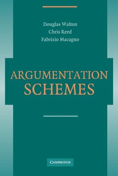 Argumentation Schemes - Walton, Douglas (University of Windsor, Ontario); Reed, Christopher (University of Dundee); Macagno, Fabrizio (Researcher/Auxiliary Professor, Universita Cattol