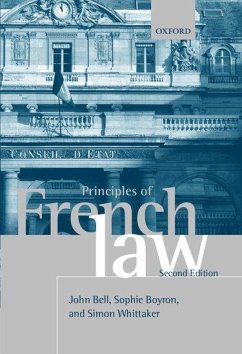 Principles of French Law - Bell, John; Boyron, Sophie; Whittaker, Simon