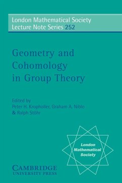 Geometry and Cohomology in Group Theory - Kropholler, H. / Niblo, A. / Stöhr, Ralph (eds.)