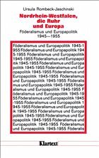 Cover Nordrhein-Westfalen, die Ruhr und Europa