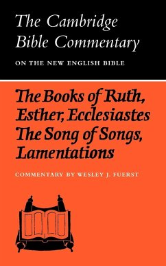 The Books of Ruth, Esther, Ecclesiastes, the Song of Songs, Lamentations - Fuerst, Wesley J.