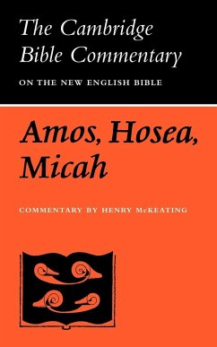 The Books of Amos, Hosea, Micah - McKeating, Henry