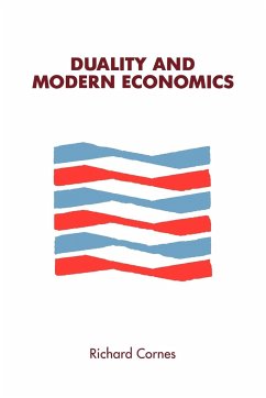 Duality and Modern Economics - Cornes, Richard