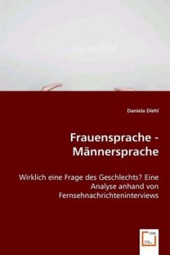 Frauensprache - Männersprache - Diehl, Daniela