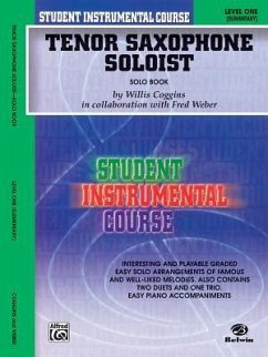 Student Instrumental Course Tenor Saxophone Soloist - Coggins, Willis; Weber, Fred