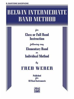 Belwin Intermediate Band Method - Weber, Fred