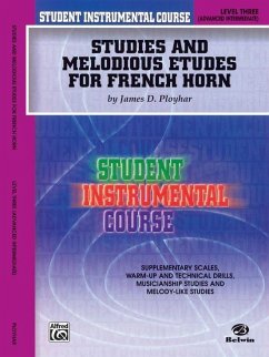 Student Instrumental Course Studies and Melodious Etudes for French Horn - Ployhar, James D