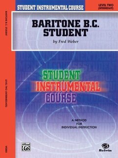 Student Instrumental Course Baritone (B.C.) Student - Weber, Fred