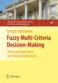 Fuzzy Multi-Criteria Decision Making - Kahraman, Cengiz (ed.)