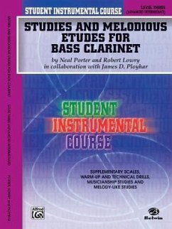 Studies and Melodious Etudes for Bass Clarinet, Level Three - Porter, Neal; Lowry, Robert; Ployhar, James D