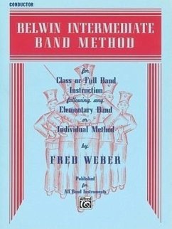 Belwin Intermediate Band Method - Weber, Fred