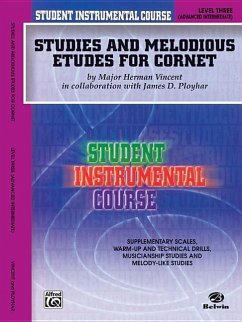 Student Instrumental Course Studies and Melodious Etudes for Cornet - Vincent, Herman; Ployhar, James D