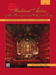 Italian Arias of the Baroque and Classical Eras: High Voice