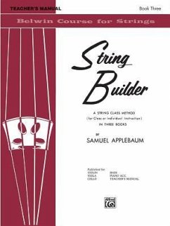 String Builder, Bk 3 - Applebaum, Samuel