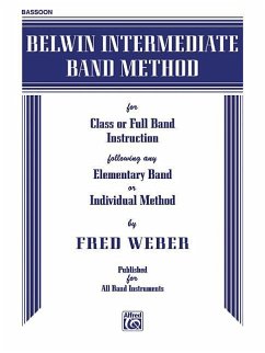 Belwin Intermediate Band Method - Weber, Fred