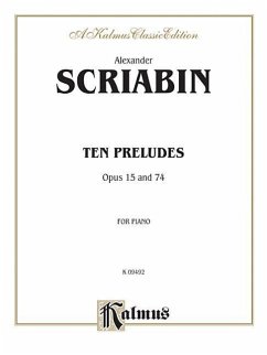 Scriabin Ten Preludes