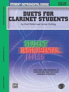 Student Instrumental Course Duets for Clarinet Students - Ostling, Acton; Weber, Fred