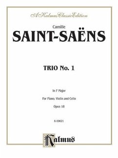 Cover Trio No. 1, Op. 18: Piano, Violin, & Cello