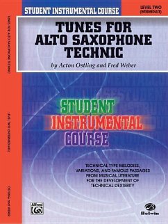 Tunes for Alto Saxophone Technic, Level Two - Ostling, Acton; Weber, Fred