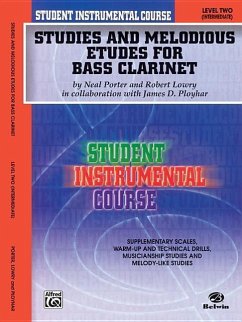 Student Instrumental Course Studies and Melodious Etudes for Bass Clarinet - Porter, Neal; Lowry, Robert; Ployhar, James D