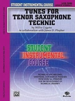Student Instrumental Course Tunes for Tenor Saxophone Technic - Coggins, Willis; Ployhar, James D