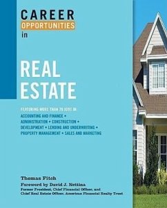 Career Opportunities in Real Estate - Fitch, Thomas P.