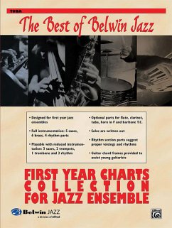 Cover First Year Charts Collection for Jazz Ensemble: Tuba