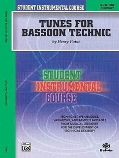 Tunes for Bassoon Technic - Paine, Henry