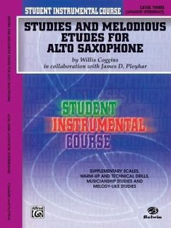Student Instrumental Course Studies and Melodious Etudes for Alto Saxophone - Coggins, Willis; Ployhar, James D