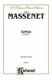 Songs vol.1 for high voice and piano score, archive copy