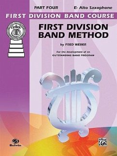 First Division Band Method, Part 4 - Weber, Fred
