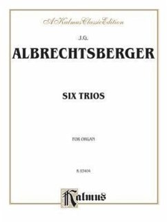 Six Trios for Organ